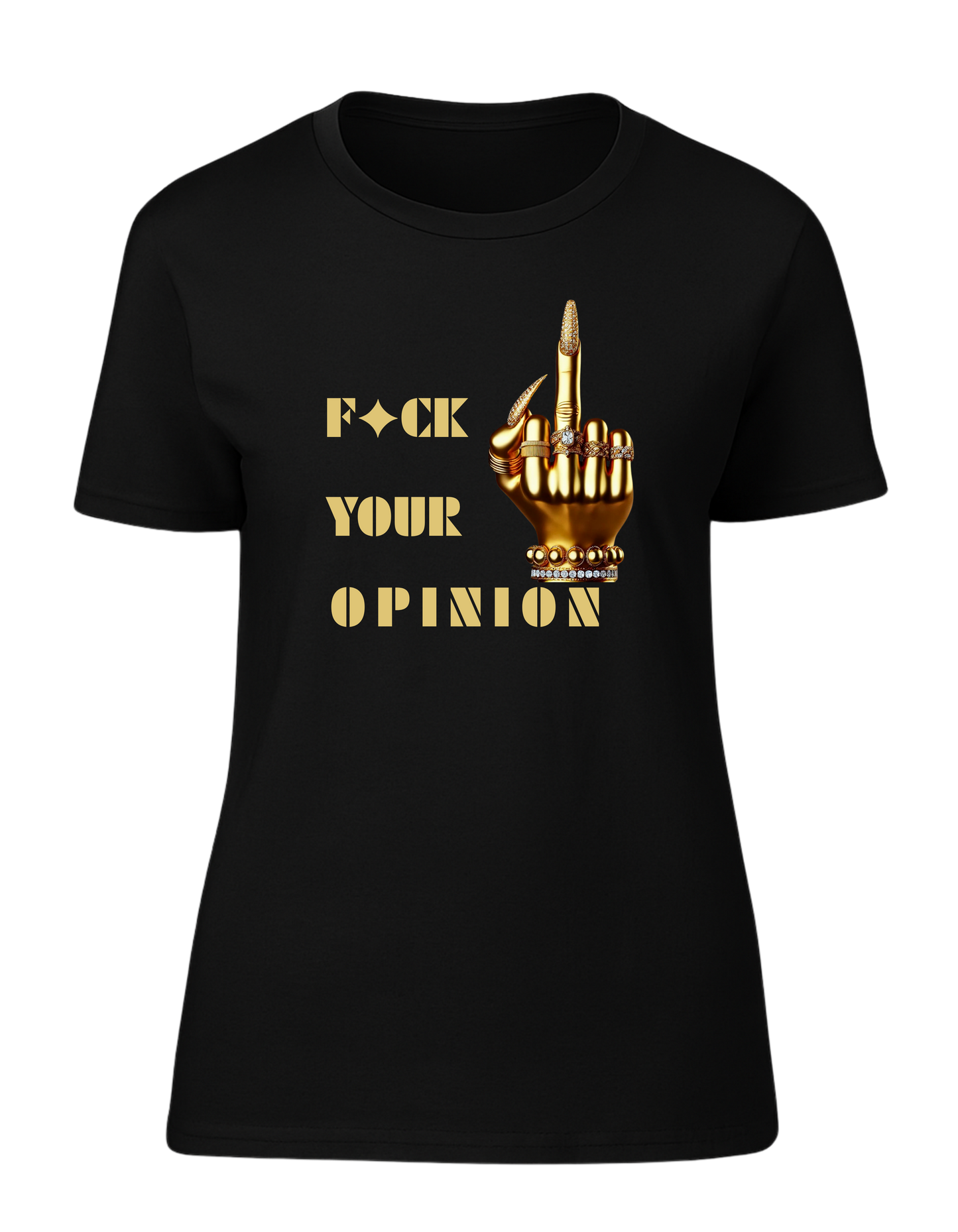 T-shirt - F*ck your opinion