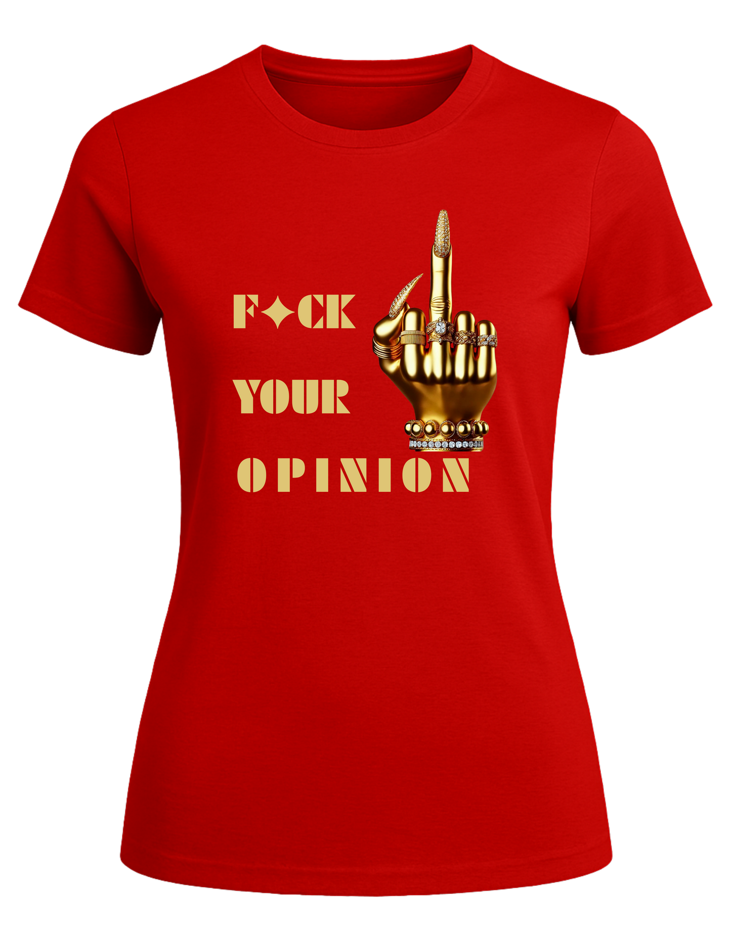 T-shirt - F*ck your opinion