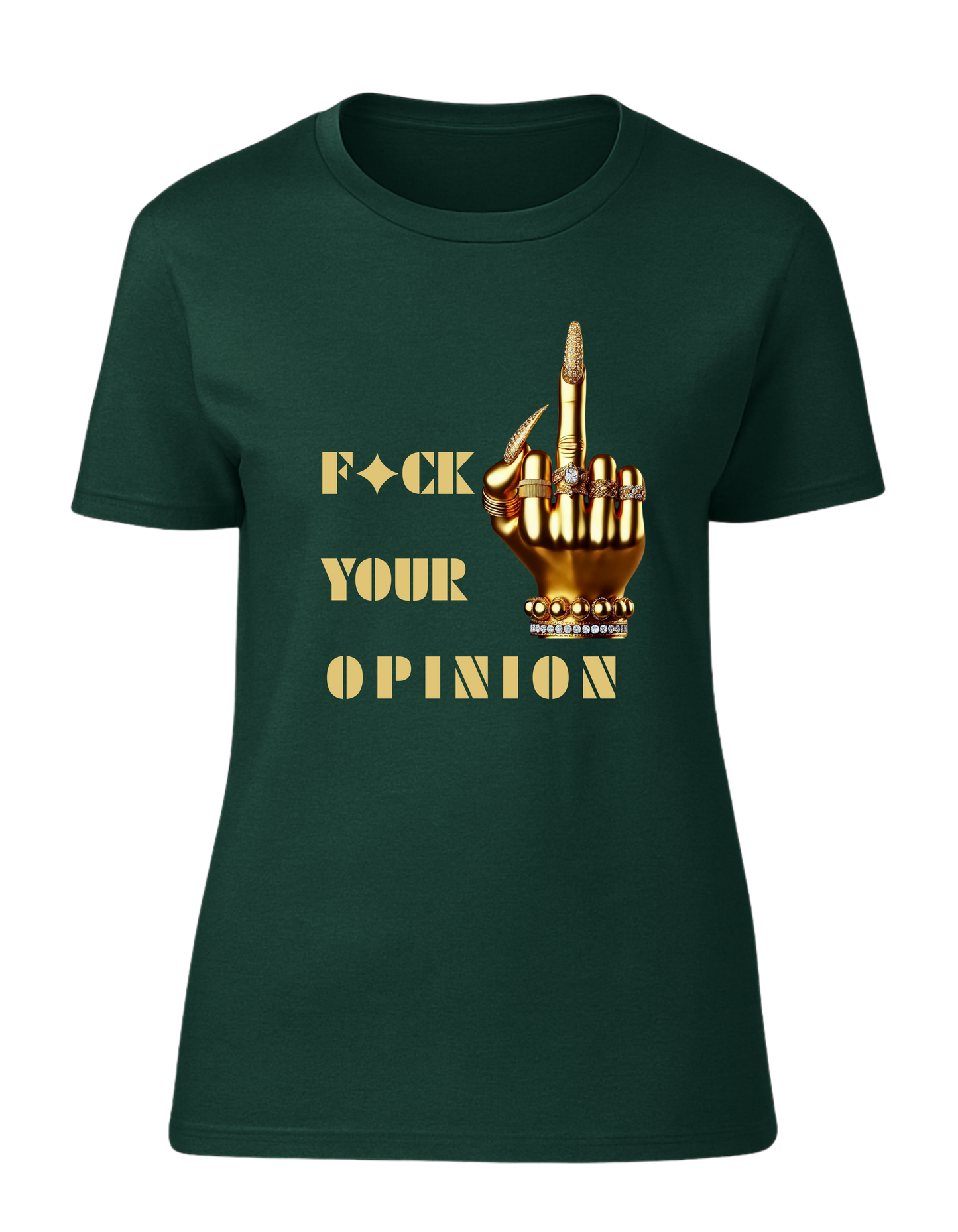 T-shirt - F*ck your opinion