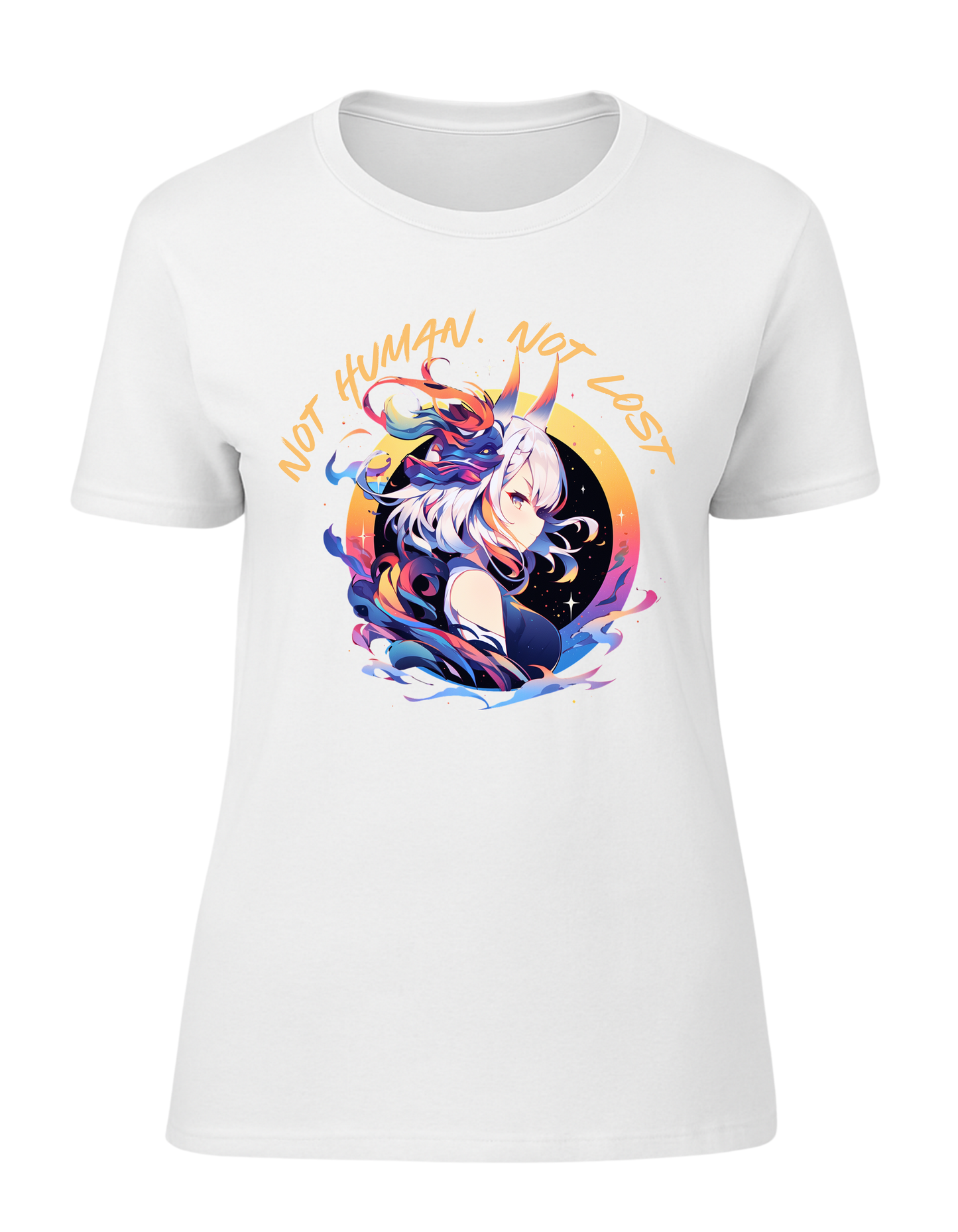 T-shirt - Not human, not lost