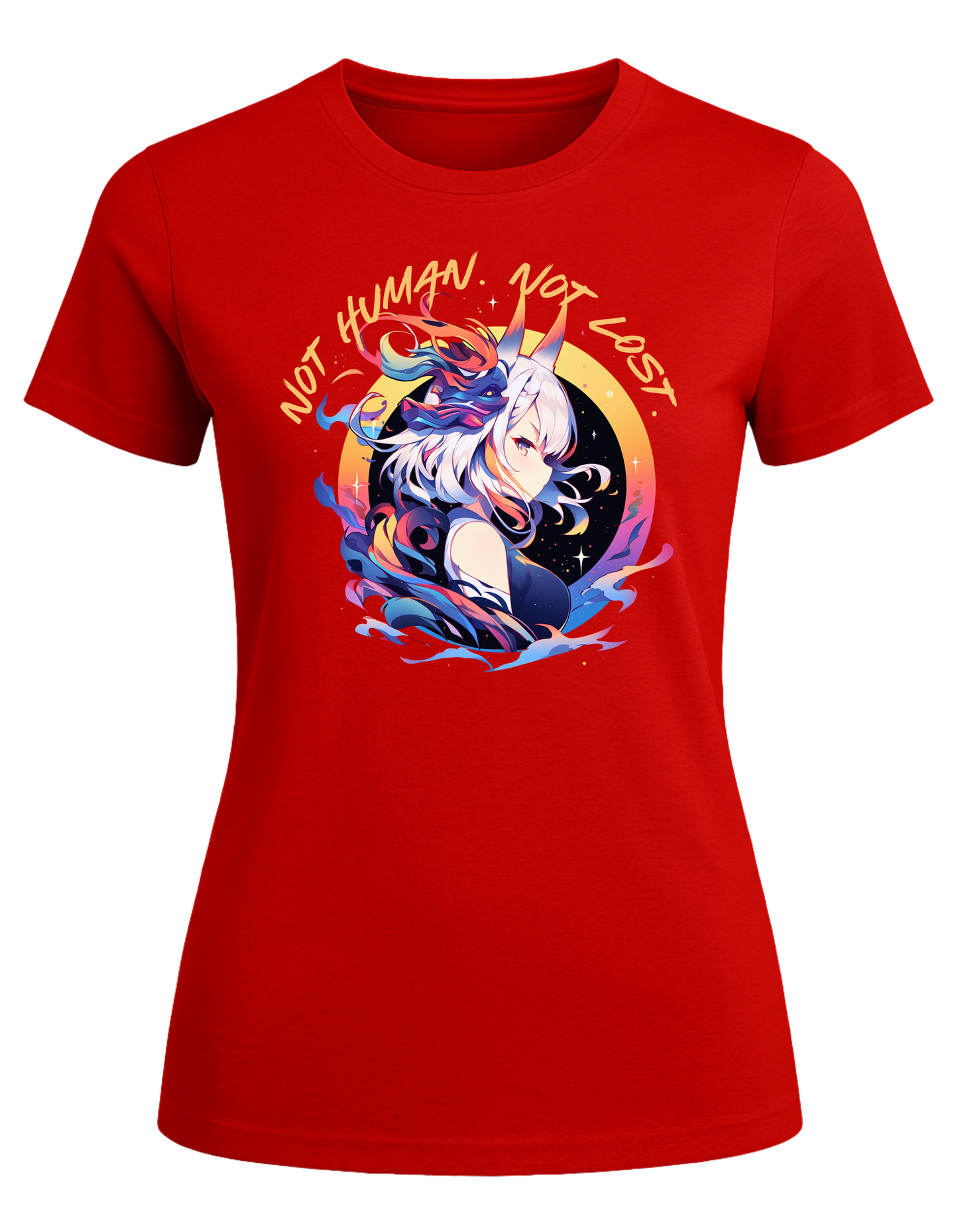T-shirt - Not human, not lost