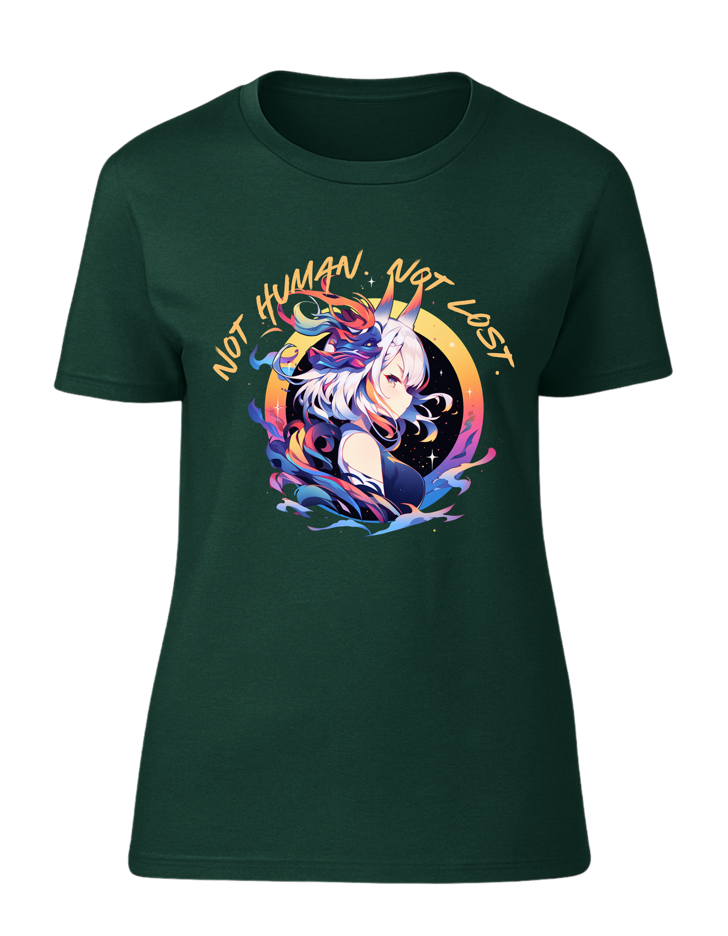T-shirt - Not human, not lost
