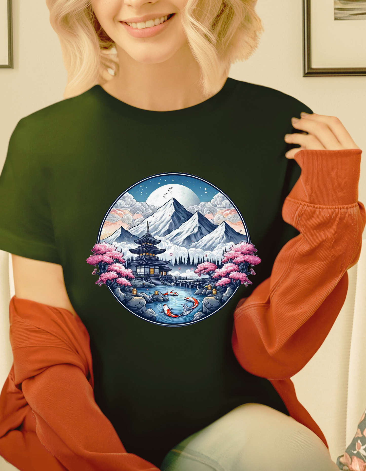 T-shirt - Moonlit zen