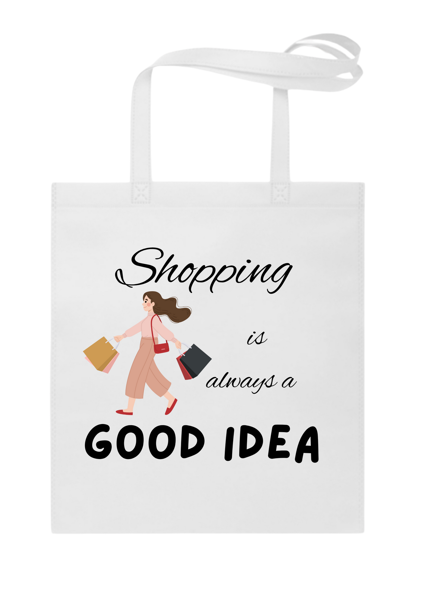 Tygkasse- Shopping is always a good idea