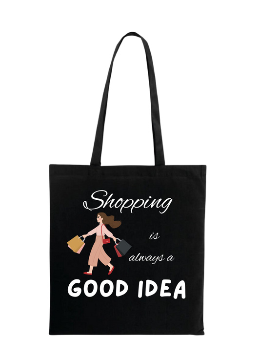 Tygkasse- Shopping is always a good idea