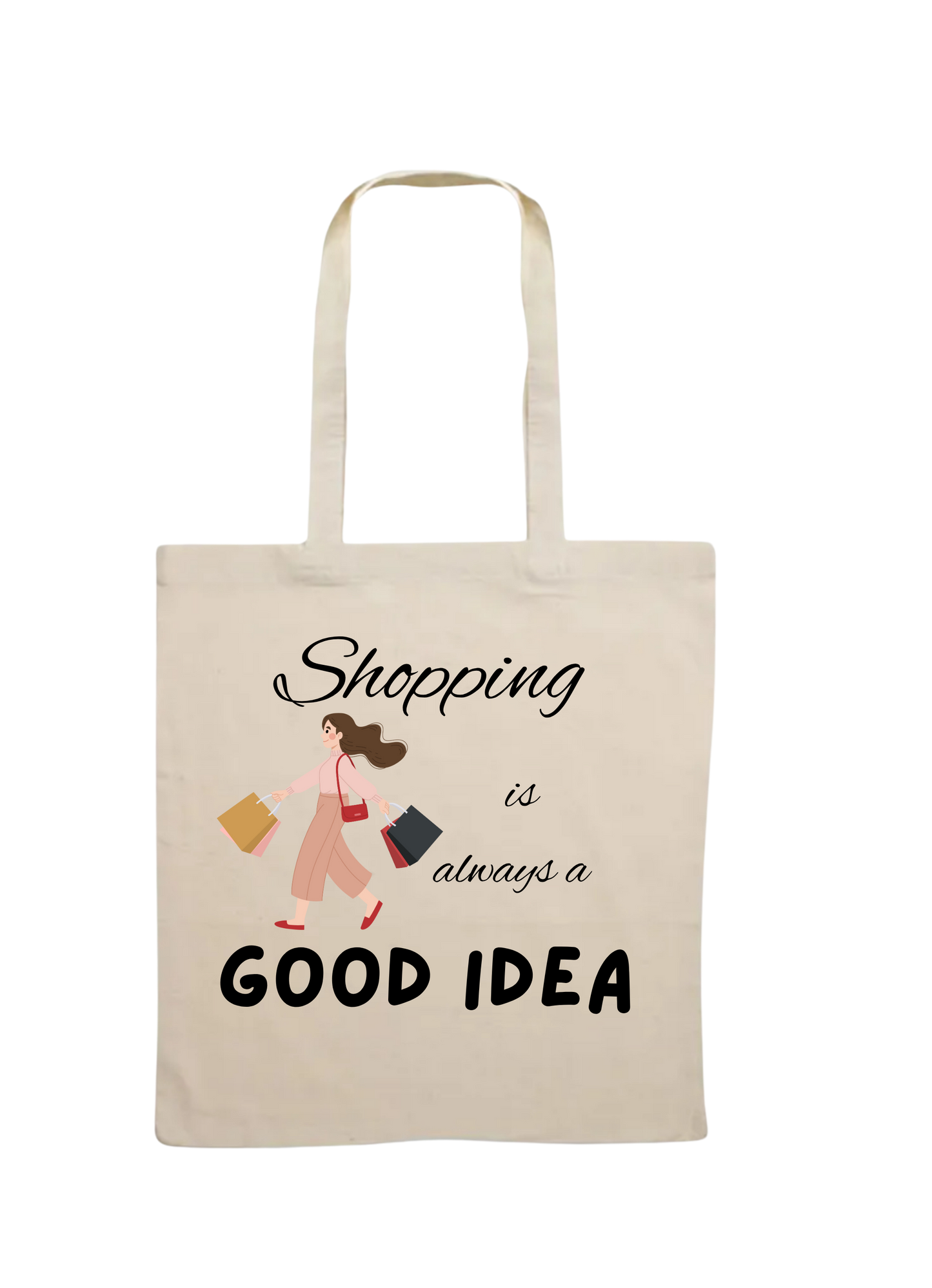 Tygkasse- Shopping is always a good idea