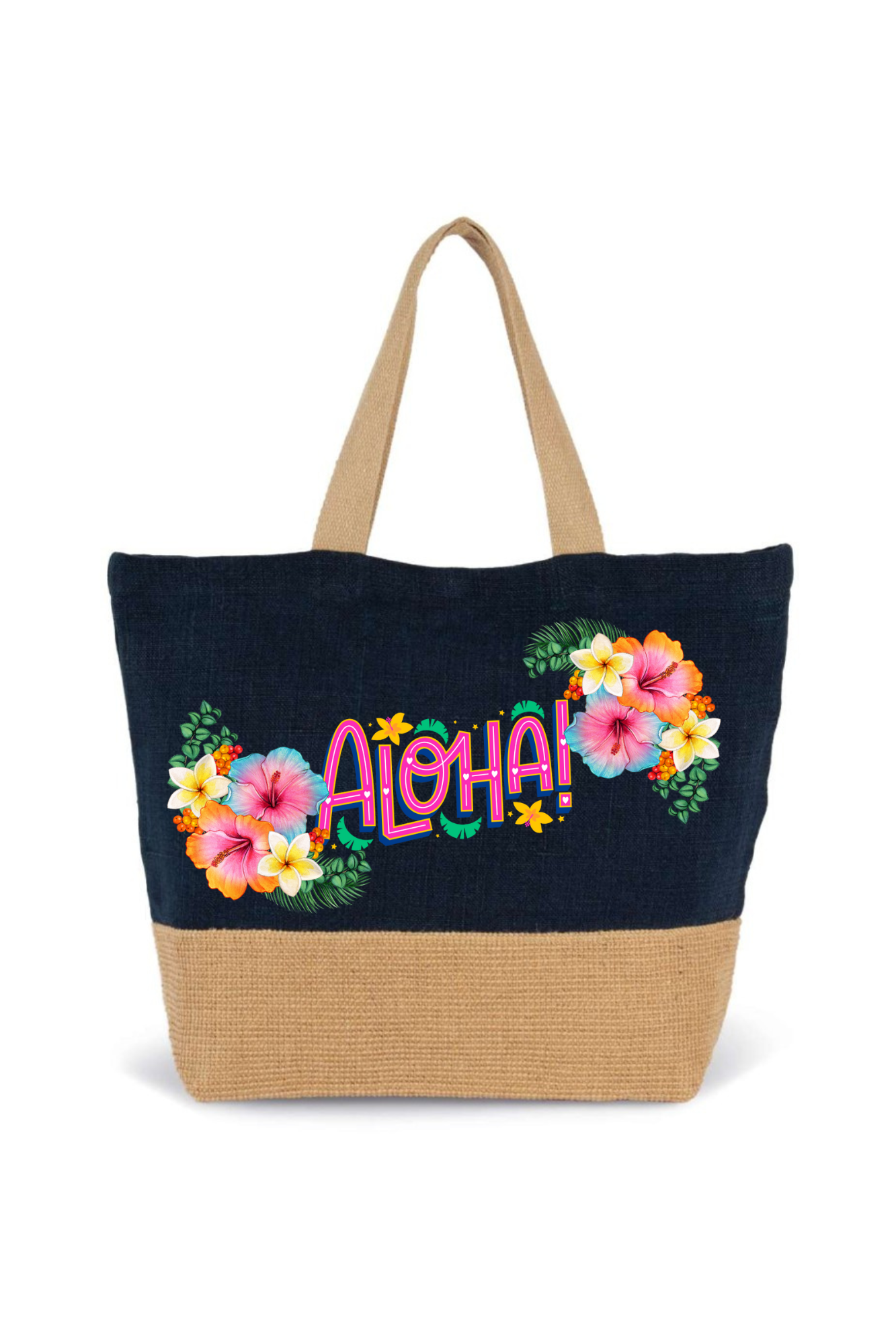 Strand Väska - Aloha Floral