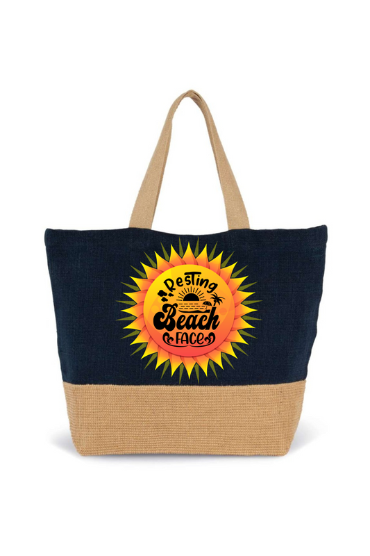 Strand Väska - Resting Beach Face