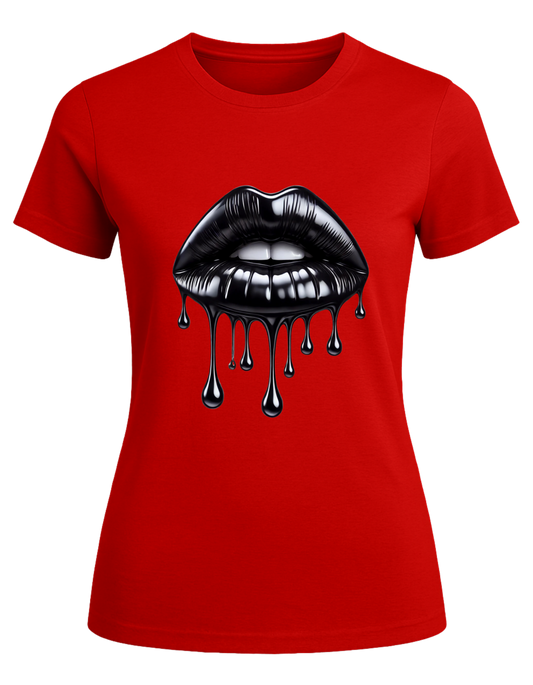 T-shirt -Glossed in Noir