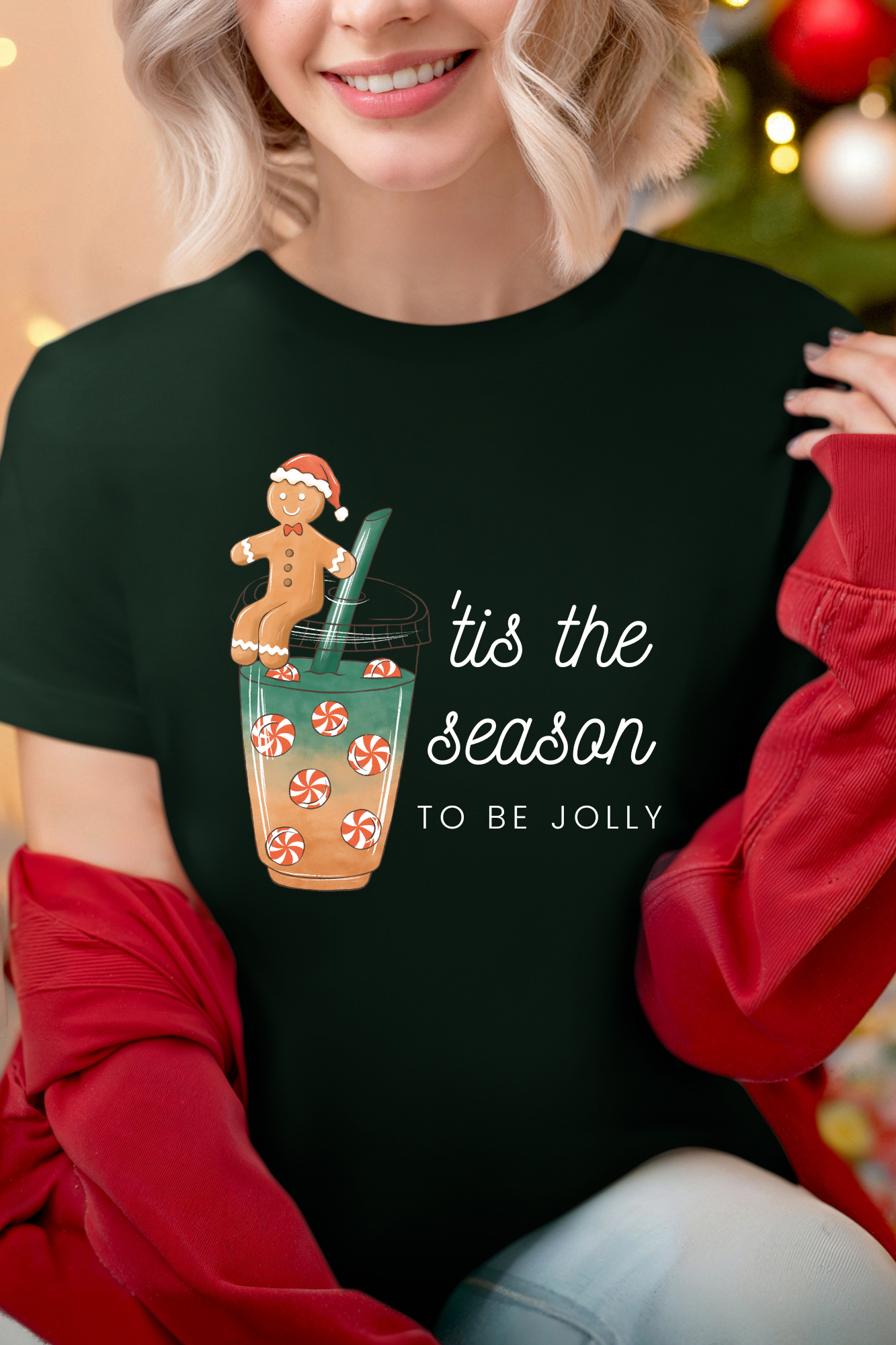 T-shirt - Tis the season to be jolly