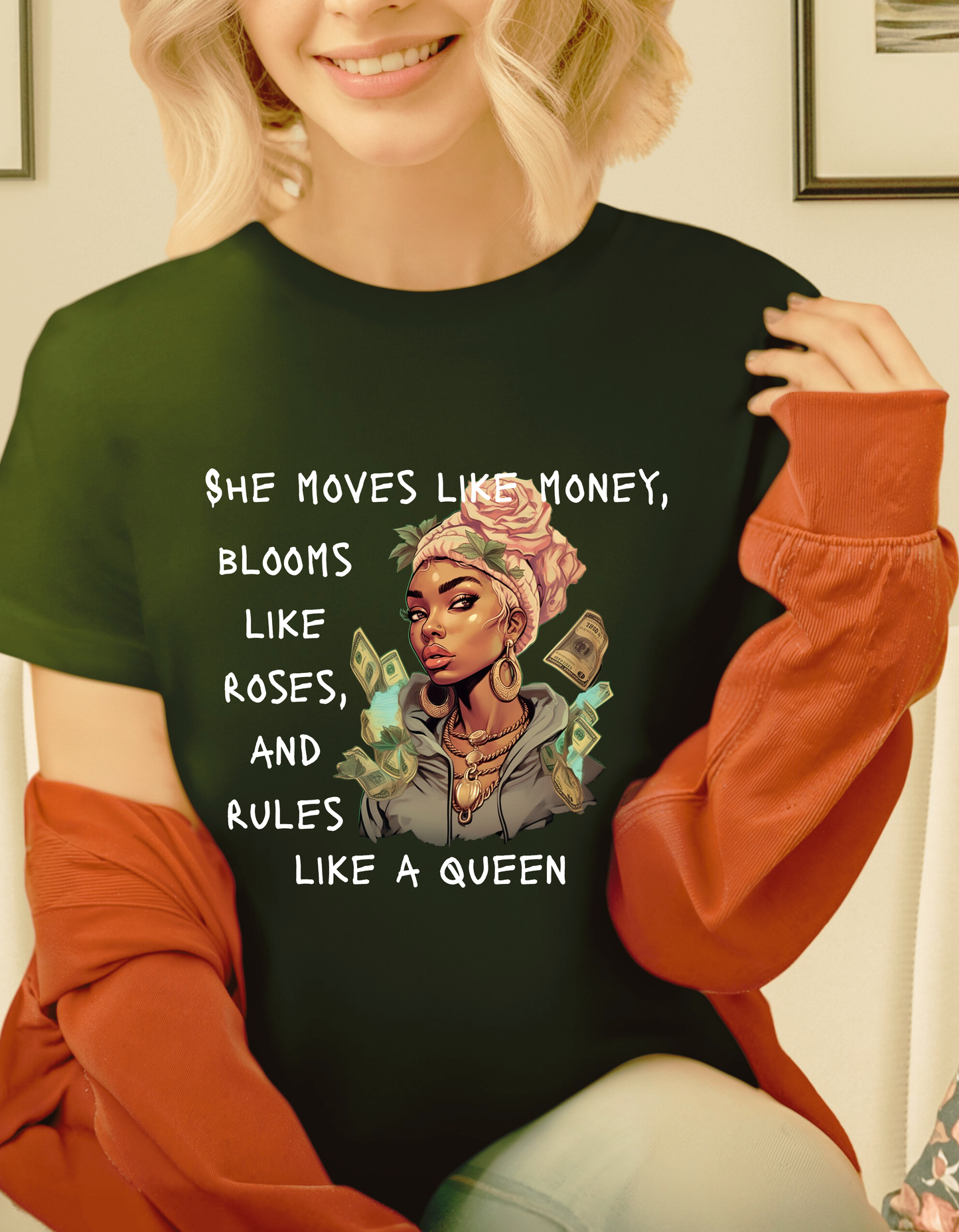 T-shirt - Like a queen