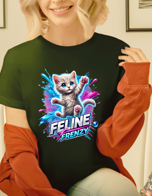 T-shirt - Feline frenzy