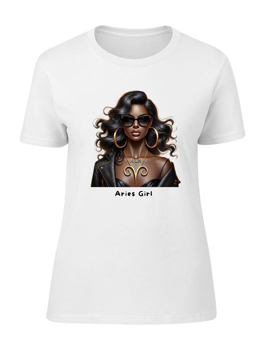 T-shirt - Aries girl