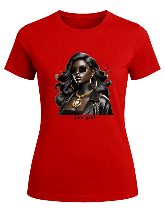 T-shirt - Leo girl