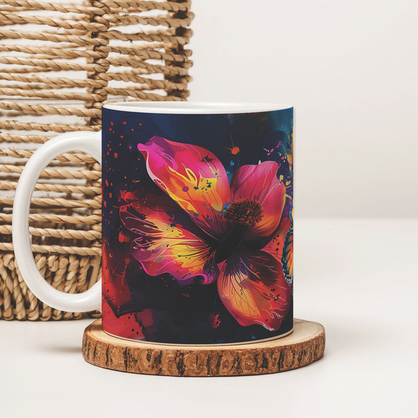 Mug - Colorful floral