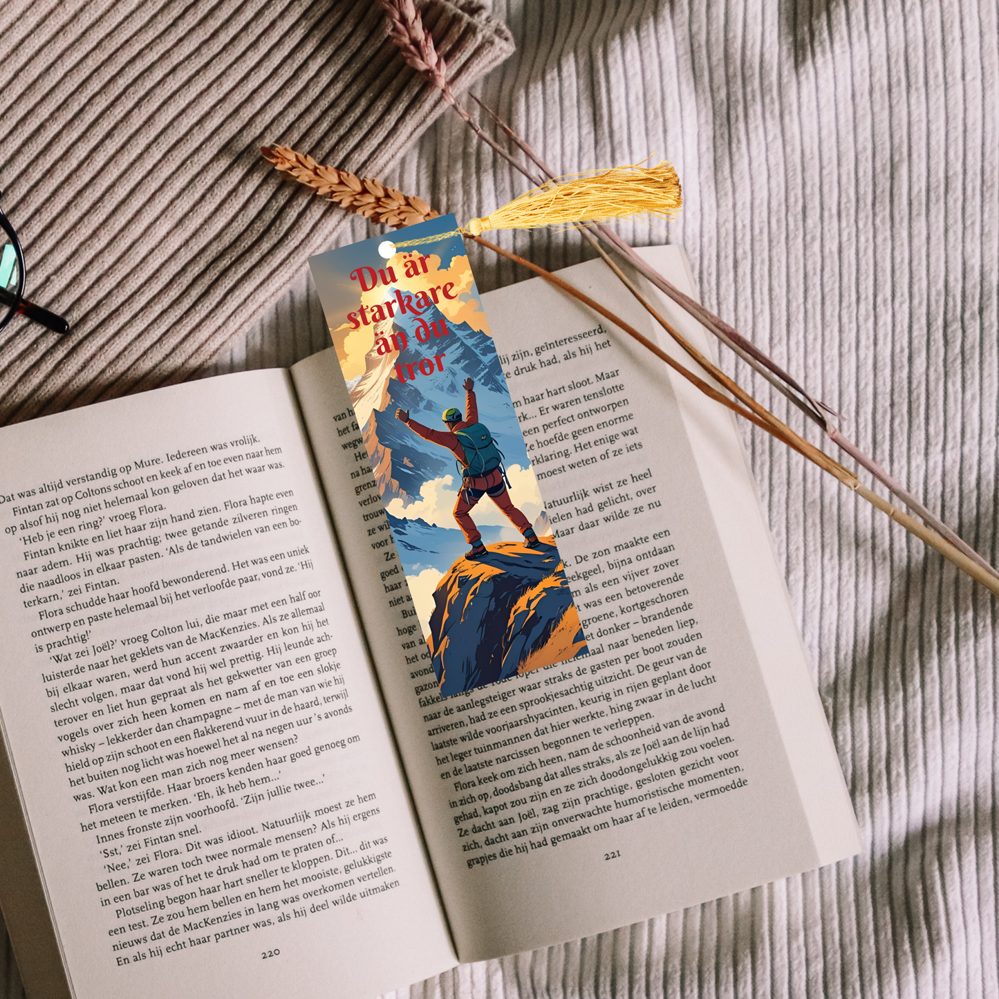 Bookmark - Du är starkare än du tror