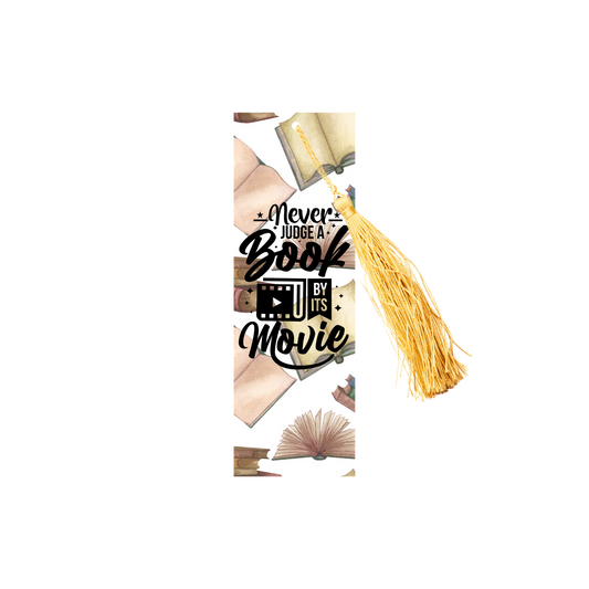 Bookmark - Never judge a book by it's movie