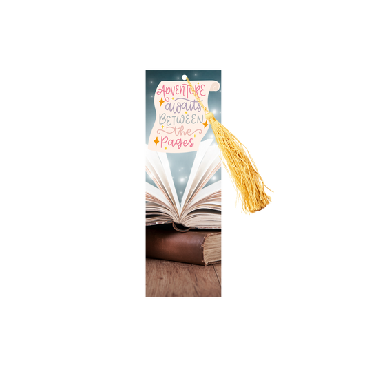 Bookmark - Adventure awaits between the pages