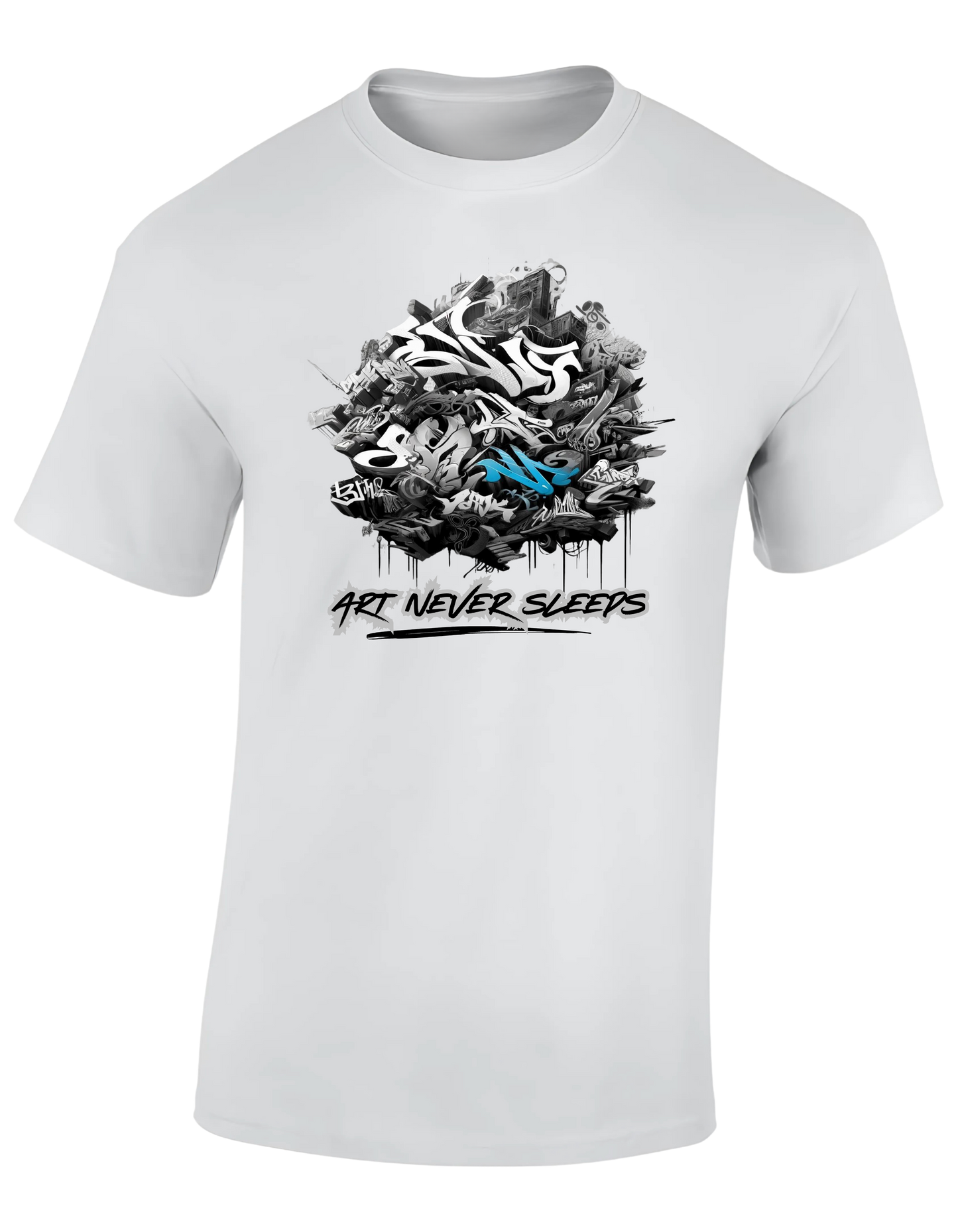 T-shirt - Art never sleeps
