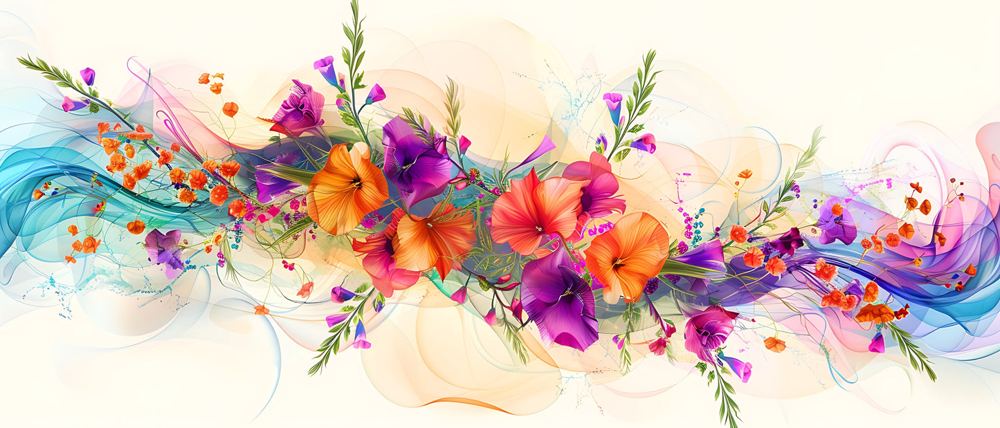 Mug - Colorful floral
