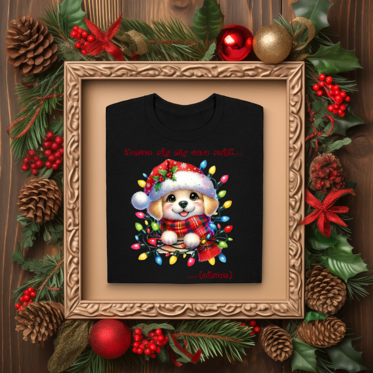 T-shirt - Tomten såg mig!