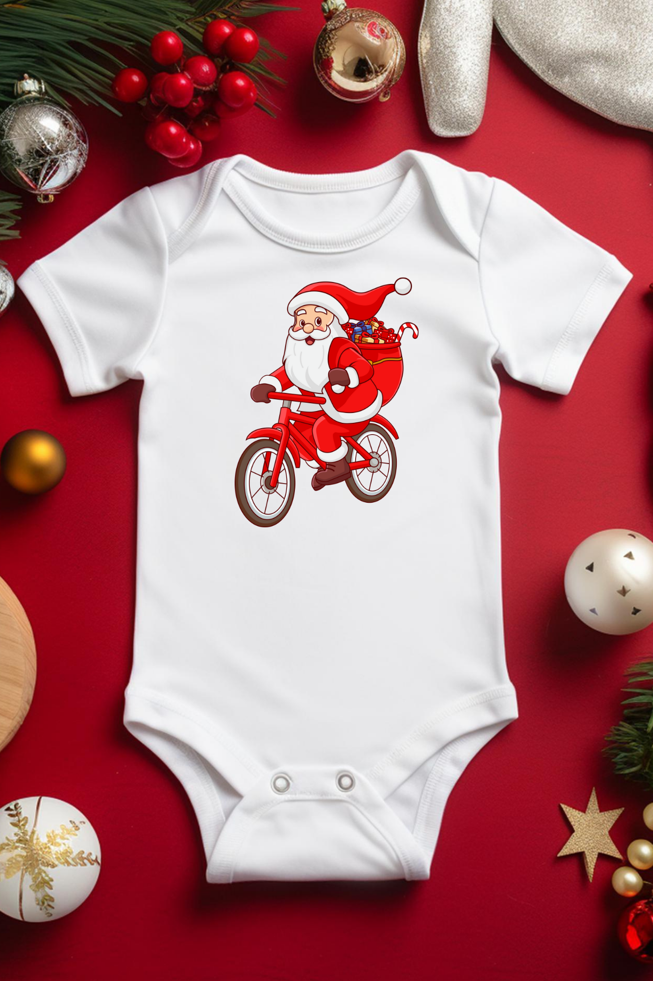 Babybody - Cycling Santa Claus