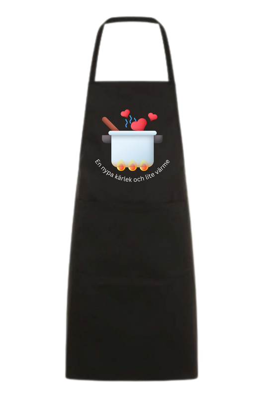 Köksförkläden- En nypa kärlek och lite värme