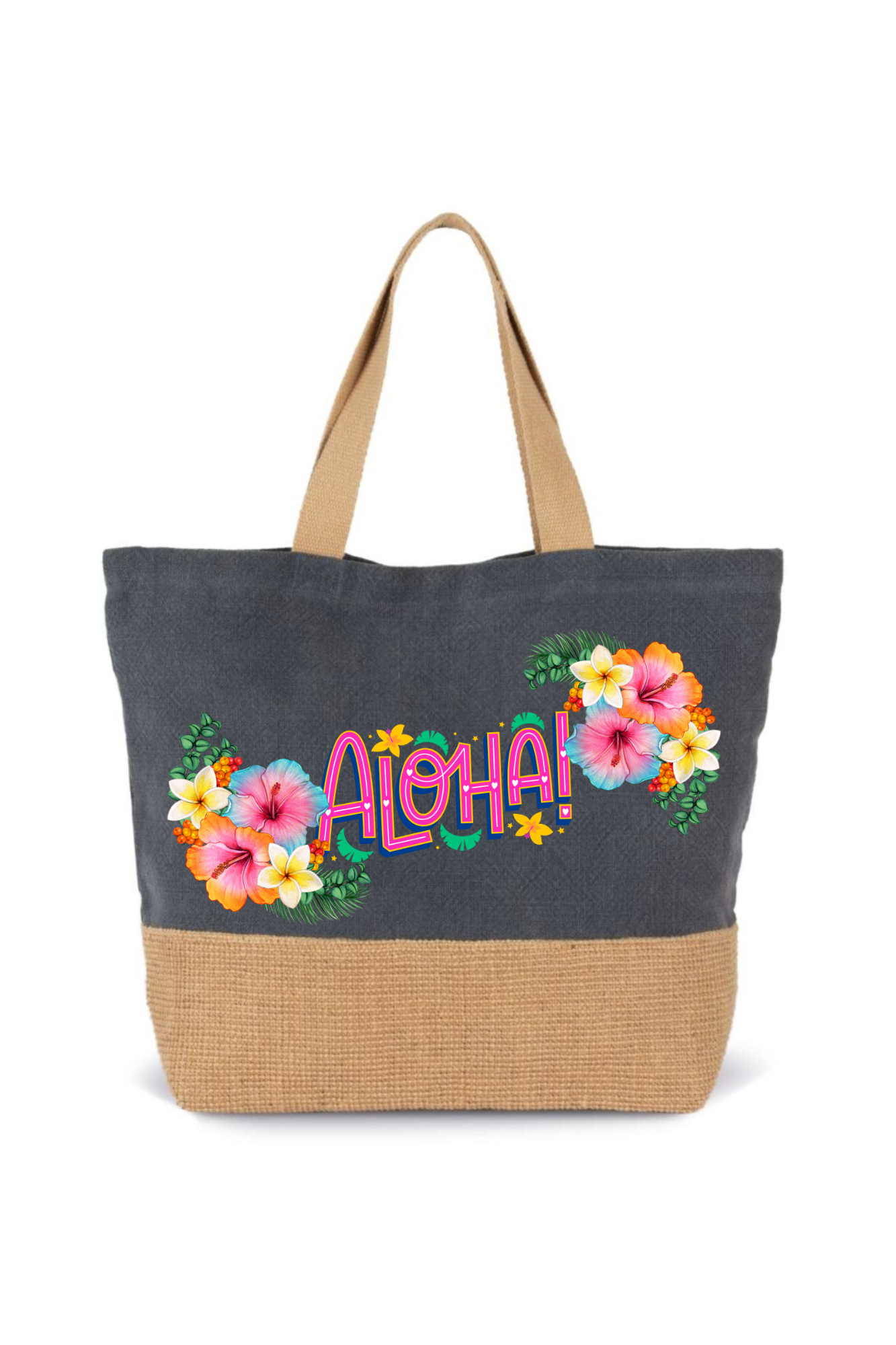 Strand Väska - Aloha Floral