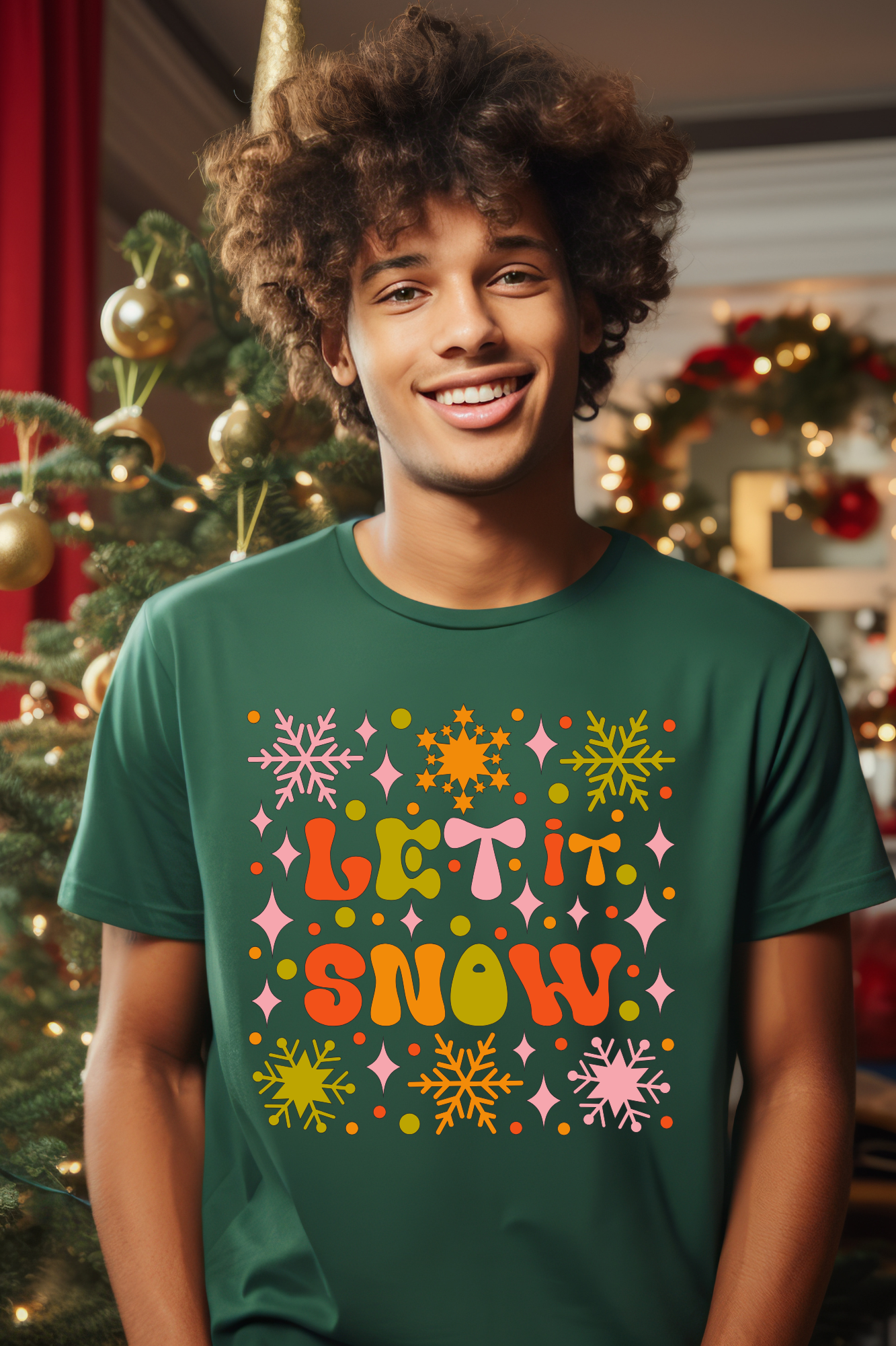 T-shirt - Let it snow