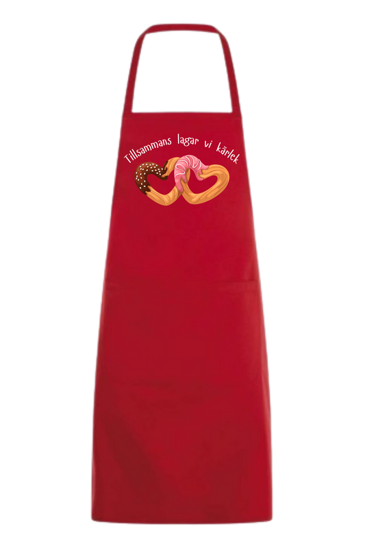 Köksförkläden- Tillsammans lagar vi kärlek