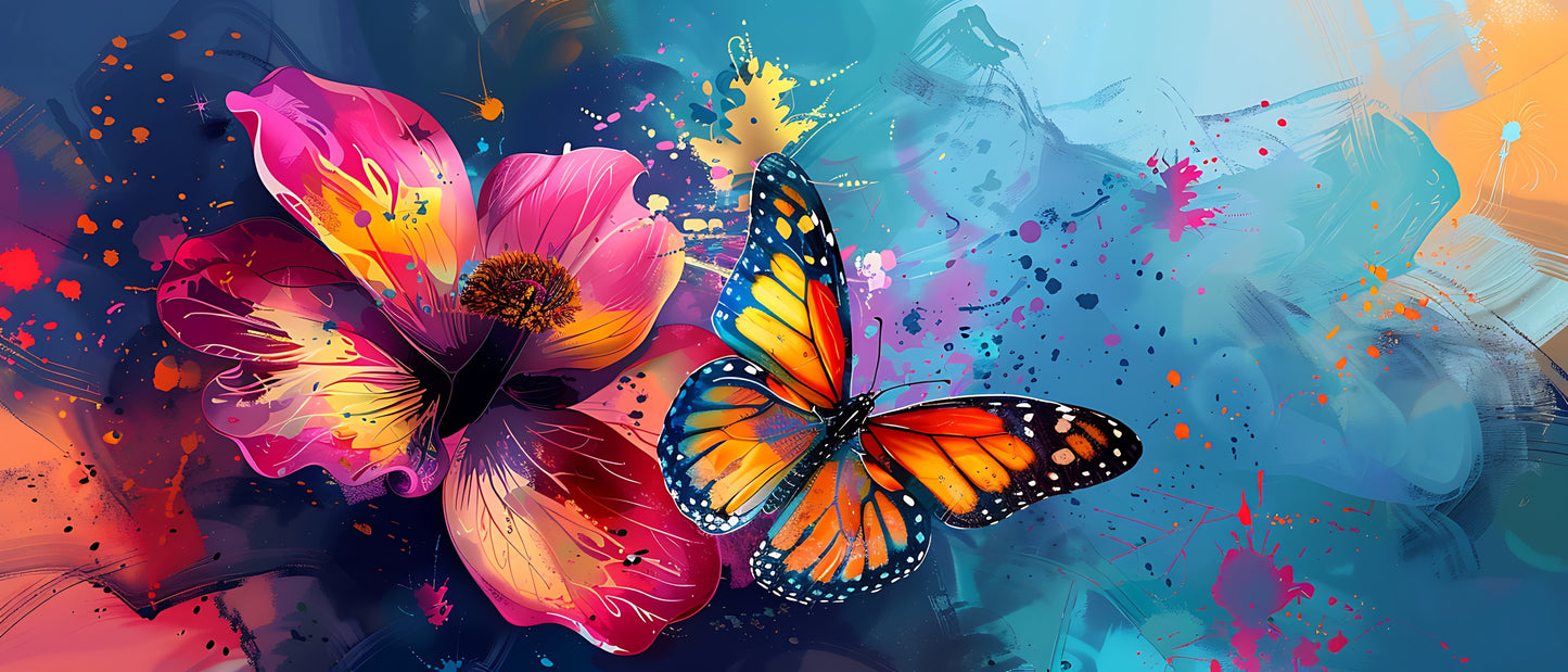 Mug - Colorful floral