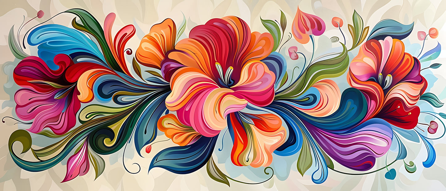 Mug - Colorful floral