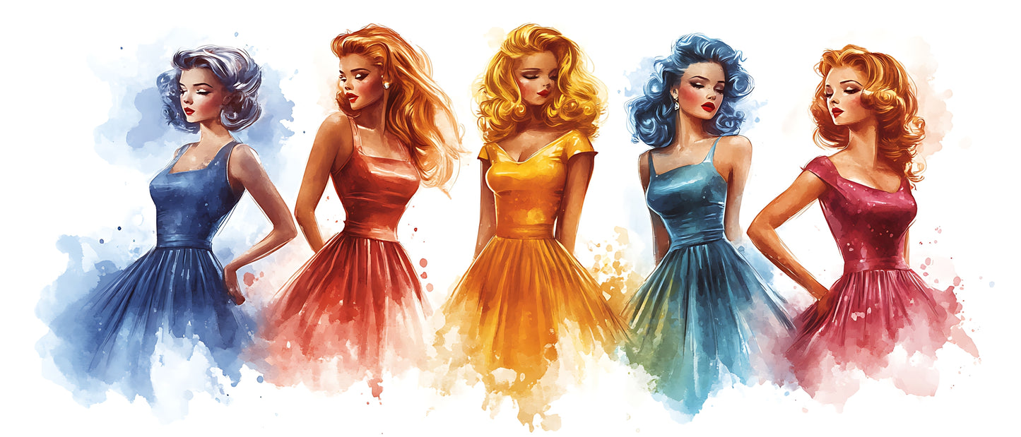 Mug - Retro girls