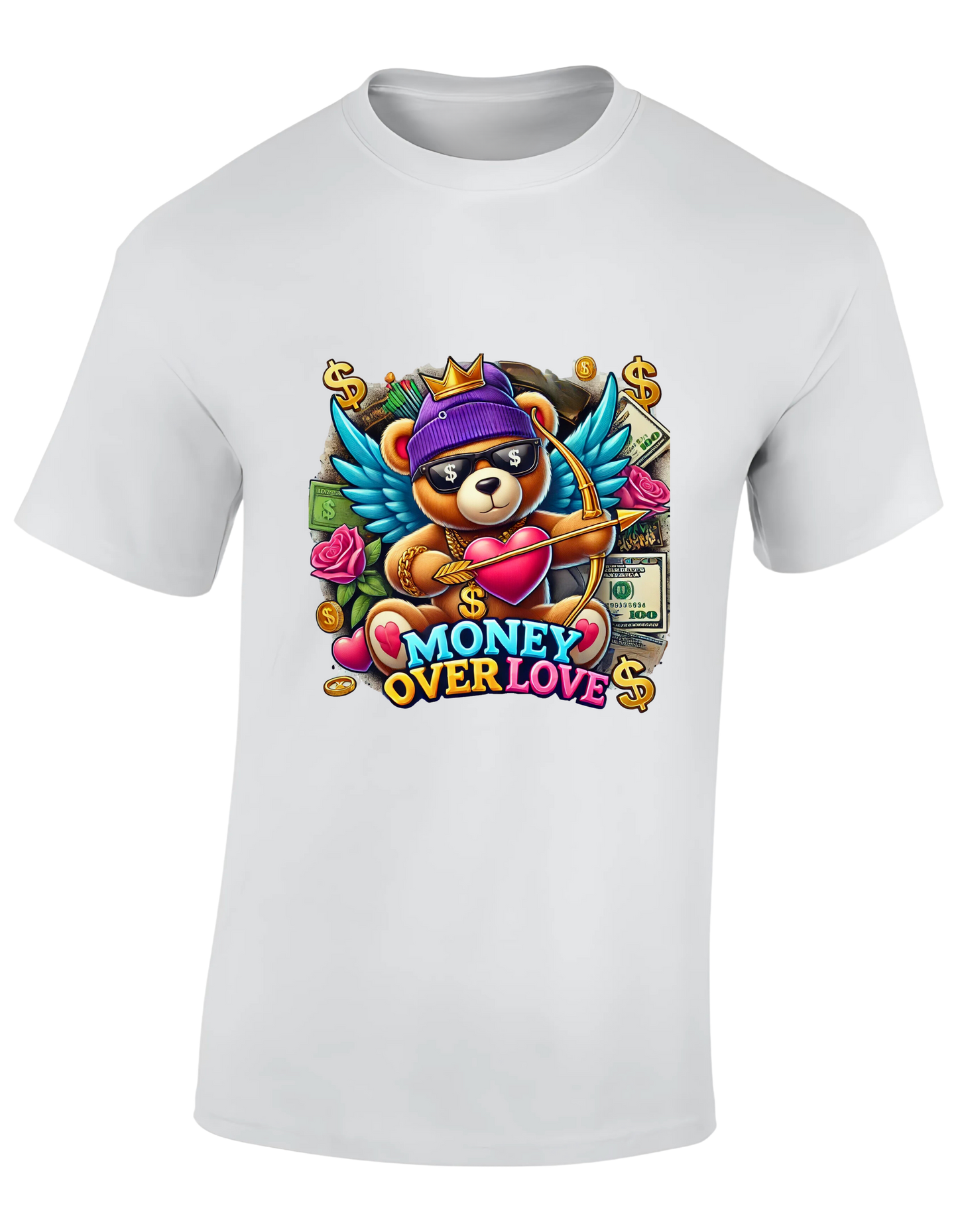 T-shirt - Money over love
