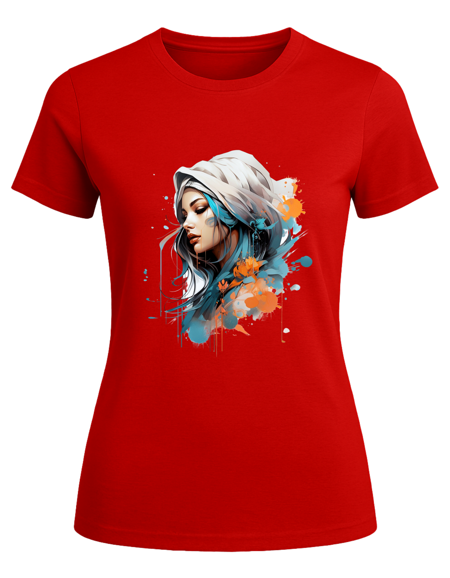 T-shirt - Colourful girl