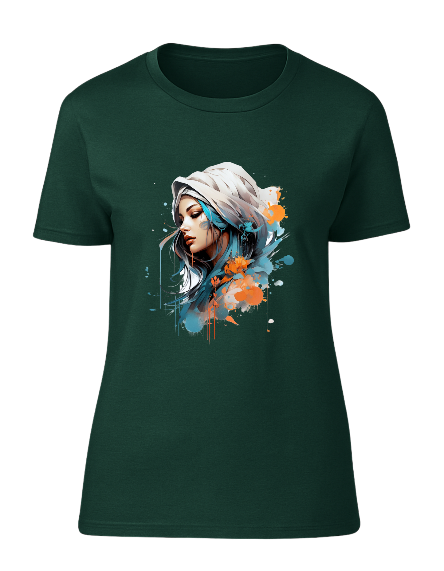 T-shirt - Colourful girl