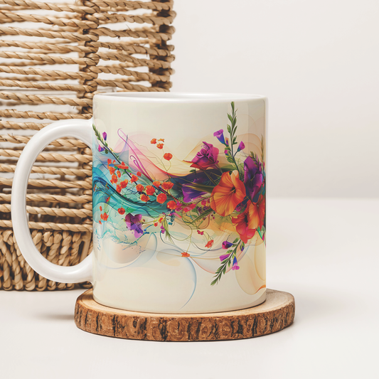 Mug - Colorful floral