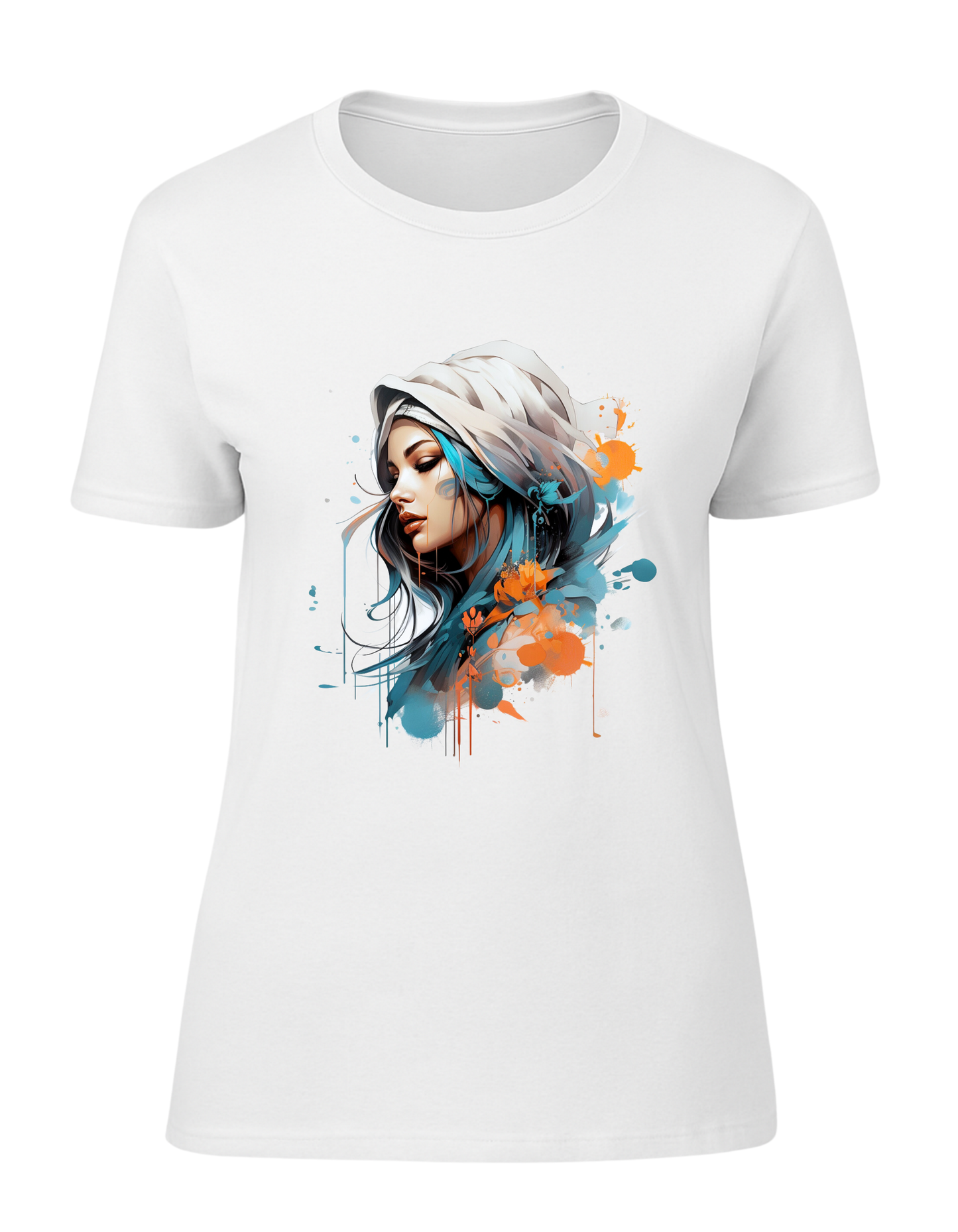 T-shirt - Colourful girl