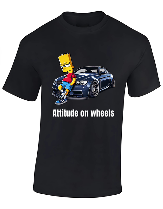 T-shirt -Attitude on wheels