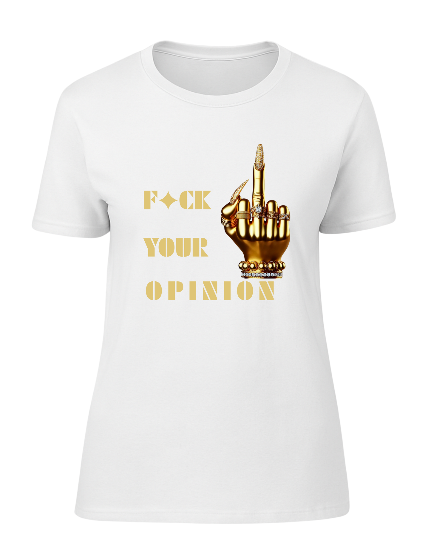 T-shirt - F*ck your opinion