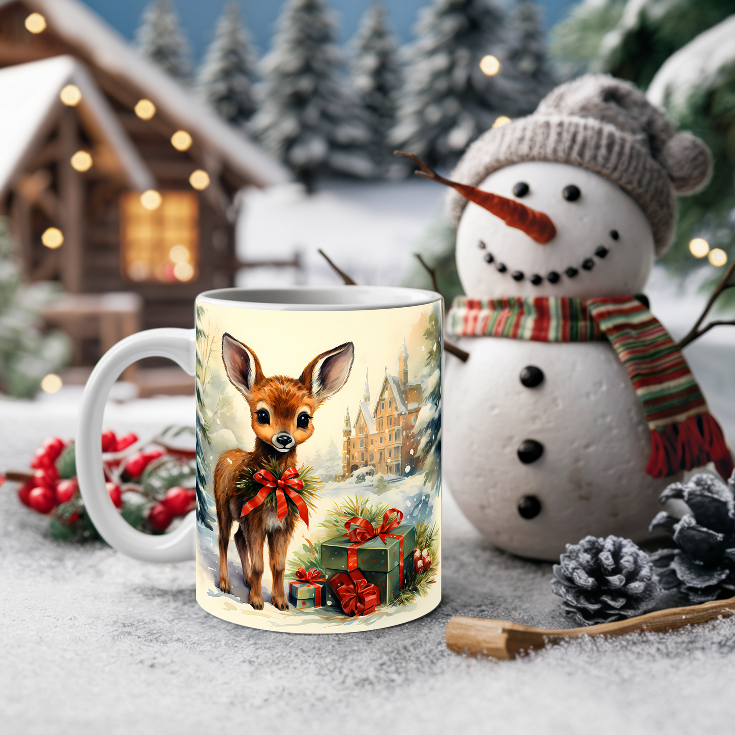 Mug - Christmas Edition Rådjur