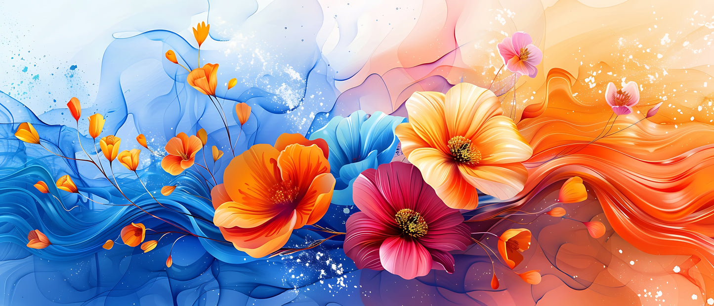 Mug - Colorful floral