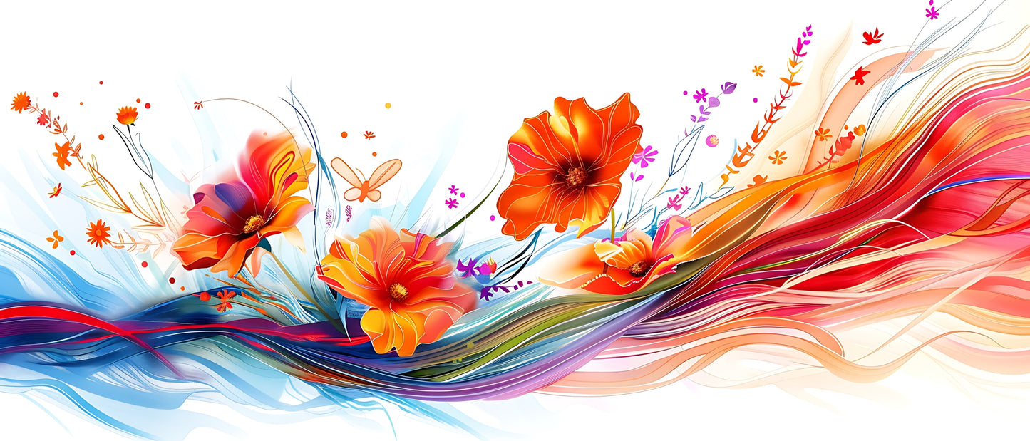 Mug - Colorful floral