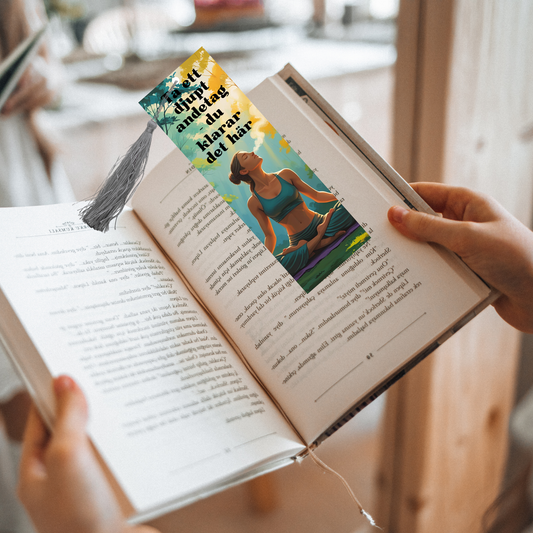 Bookmark - Ta ett djupt andetag- du klarar det här