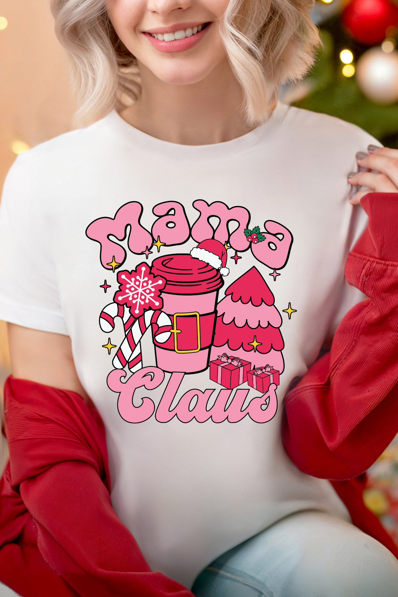 T-shirt - Mama Claus