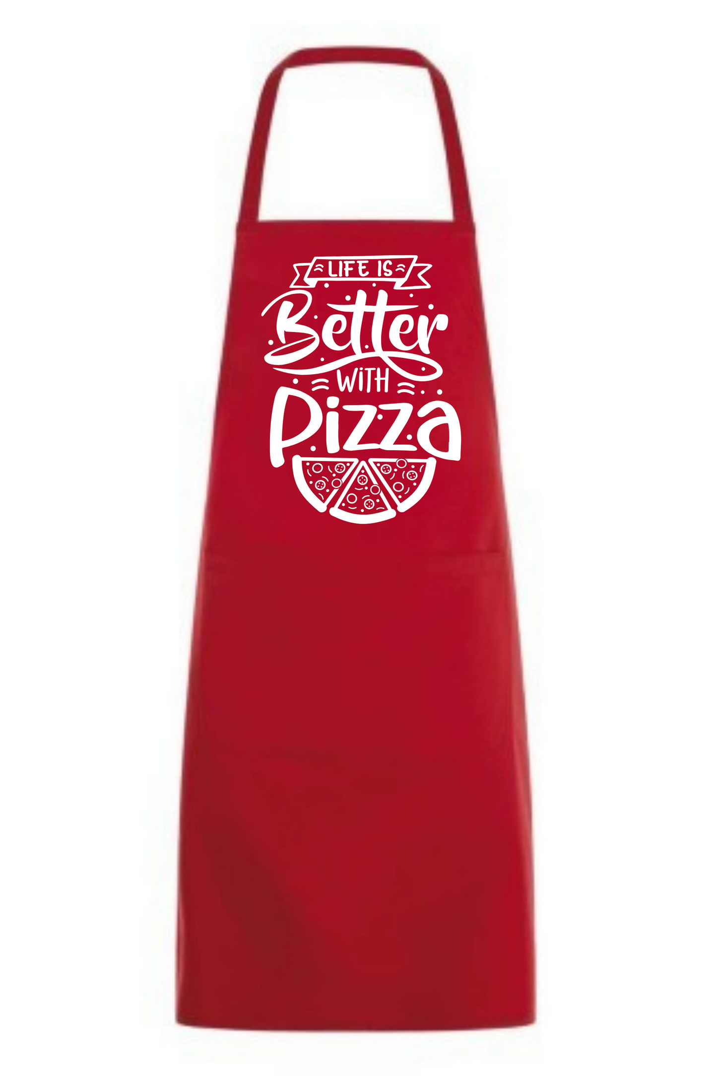 Köksförkläden- Life is better with pizza