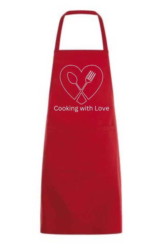 Köksförkläden-Cooking with love
