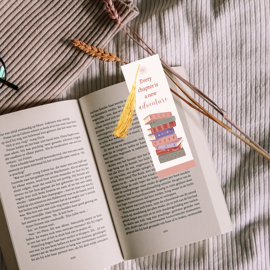 Bookmark -Every chapter is a new adventure