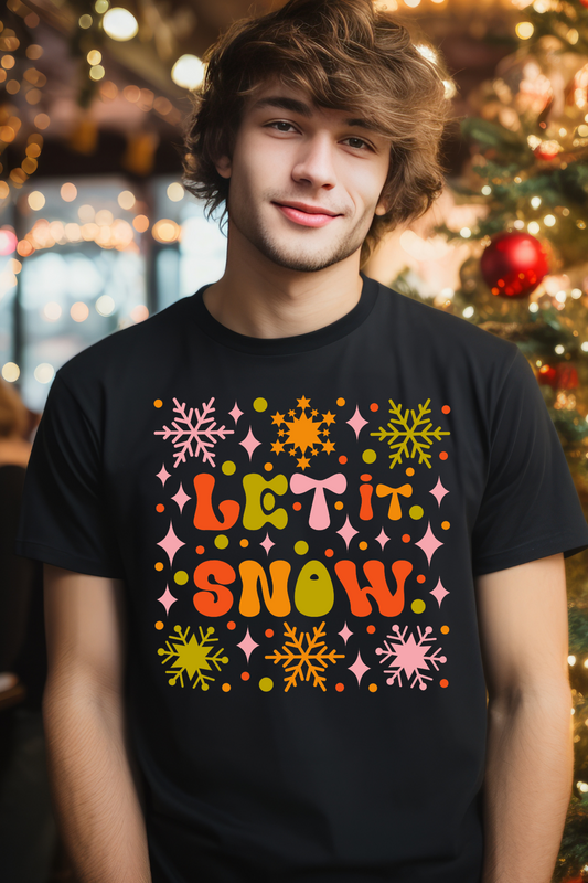 T-shirt - Let it snow