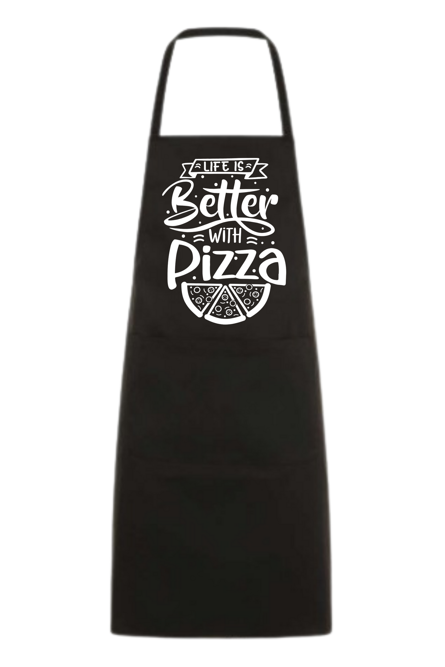 Köksförkläden- Life is better with pizza